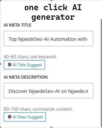 FajaedeSEO Analysis