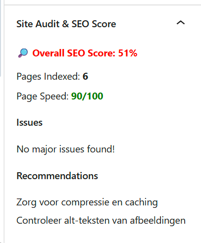 FajaedeSEO Dashboard